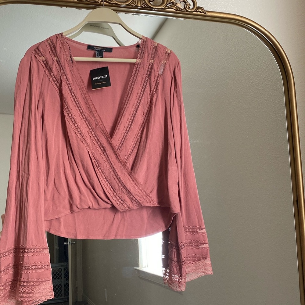 F21 Surplice Top